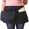Monarch Mariposa Waist Apron 26x12 Black (12pk) WAISTAPRON-BLK - alternate 2